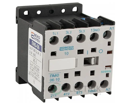 Контактор ПМ 0-06-10 D7 6A 42V/AC 1НЗ АСКО-УКРЕМ A0040010145