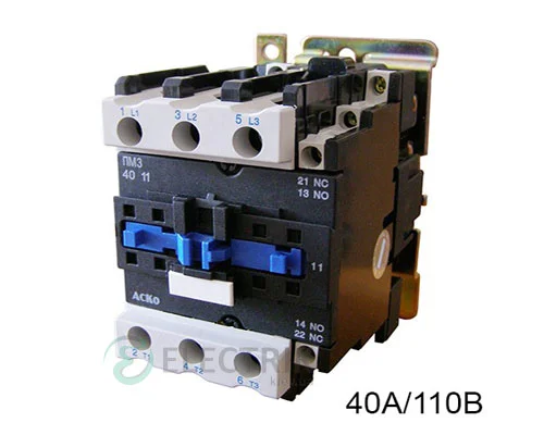 Контактор ПМ 3-40 F7 40А 110В/AC 1НО+1НЗ АСКО-УКРЕМ A0040010067