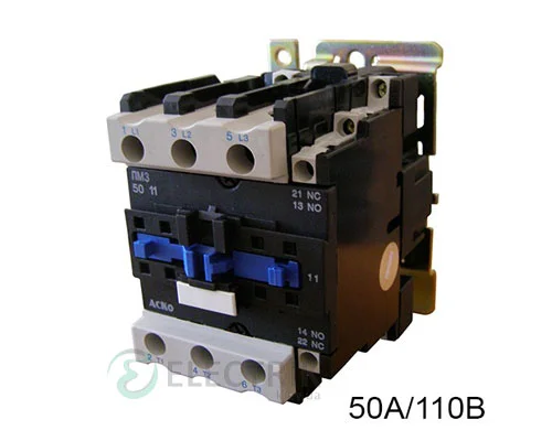 Контактор ПМ 3-50 F7 50А 110В/AC 1НО+1НЗ АСКО-УКРЕМ A0040010068