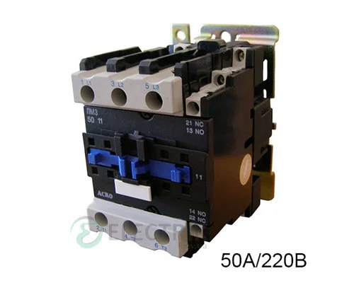 Контактор ПМ 3-50 M7 50А 220В/AC 1НО+1НЗ АСКО-УКРЕМ A0040010053