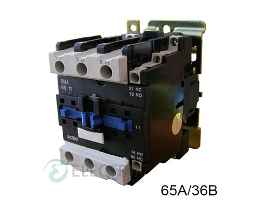 Контактор ПМ 4-65 C7 65А 36В/AC 1НО+1НЗ АСКО-УКРЕМ A0040010109