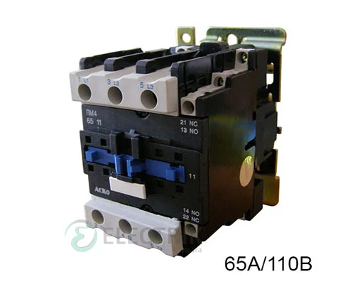 Контактор ПМ 4-65 F7 65А 110В/AC 1НО+1НЗ АСКО-УКРЕМ A0040010069