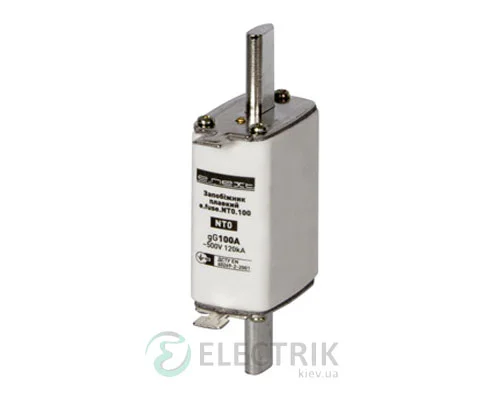 Запобіжник плавкий e.fuse.NT0.100, габарит 0, 100А, E.NEXT