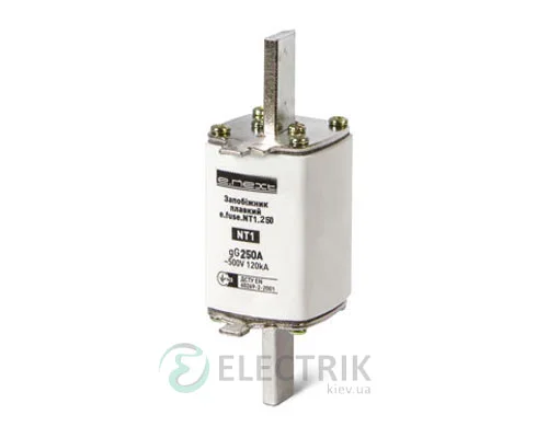 Предохранитель плавкий e.fuse.NT1.250, габарит 1, 250А, E.NEXT