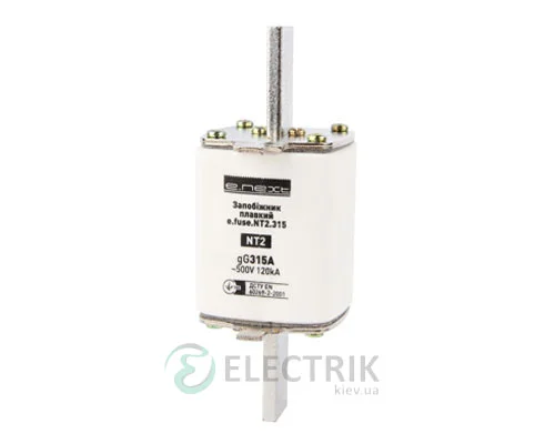 Запобіжник плавкий e.fuse.NT2.315, габарит 2, 315А, E.NEXT