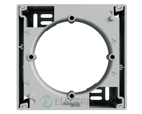 Коробка для наружного монтажа дополнительная алюминий, Asfora EPH6100261