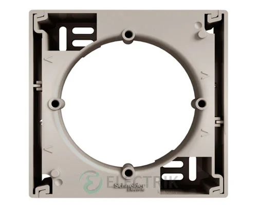 Коробка для наружного монтажа 1-постовая бронза, Asfora EPH6100169