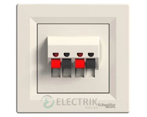 Аудиорозетка крем, Asfora EPH5700123