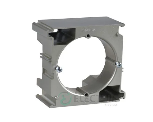 Коробка для наружного монтажа наборная, титан, Sedna SDN6100268