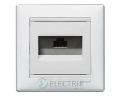 Комп’ютерна розетка Legrand Valena 774230 (біла)