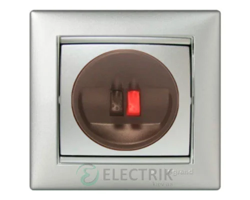 Аудіорозетка Legrand Valena 770223 (алюміній)