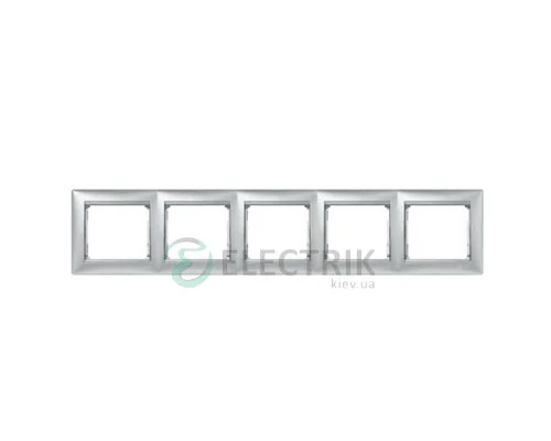 Рамка п’ятипостова Legrand Valena 770155 (алюміній)