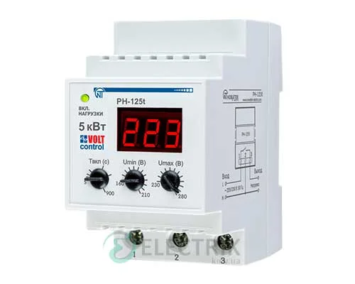 Реле напруги РН-125Т «Volt Control» 25А