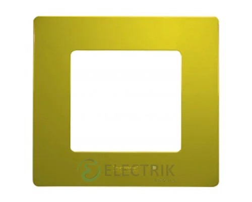 Рамка 1-постовая, зеленый папоротник Legrand Etika 672541