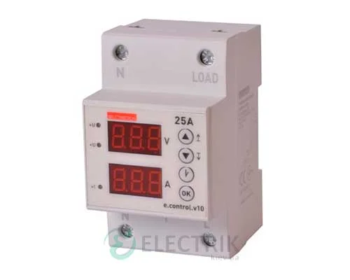 Реле контролю напруги та струму e.control.v10