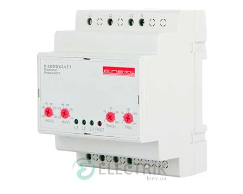 Реле выбора фаз 16А e.control.v11