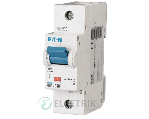 Автоматичний вимикач EATON PLHT-C20 (247981)