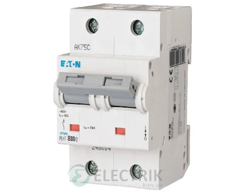 Автоматичний вимикач EATON PLHT-C80/2 (248013)