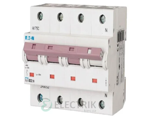 Автоматичний вимикач EATON PLHT-C32/3N (248061)
