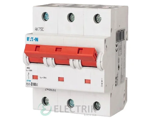 Автоматичний вимикач EATON PLHT-C100/3 (248040)