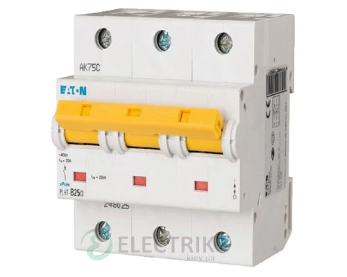 Автоматичний вимикач EATON PLHT-C25/3 (248034)