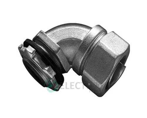 Ввод угловой e.met.angle.stand.sldx.38 для металлорукава 38мм