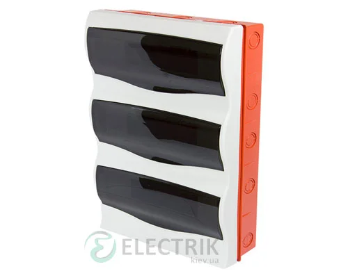 Корпус пластиковый 36-модульный e.plbox.stand.w.36m, встраиваемый