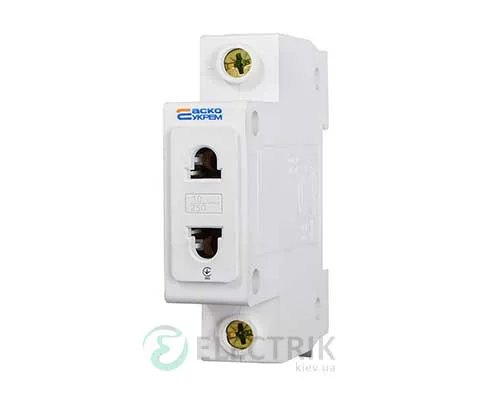 Розетка на DIN-рейку C 45 2Р A0150010103