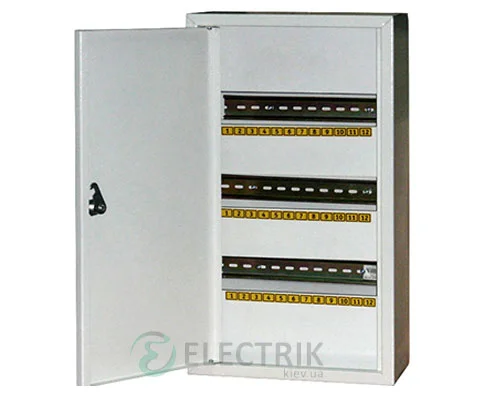 Корпус e.mbox.stand.n.36.z металевий, під 36 мод., навісний, з замком (s0100027)