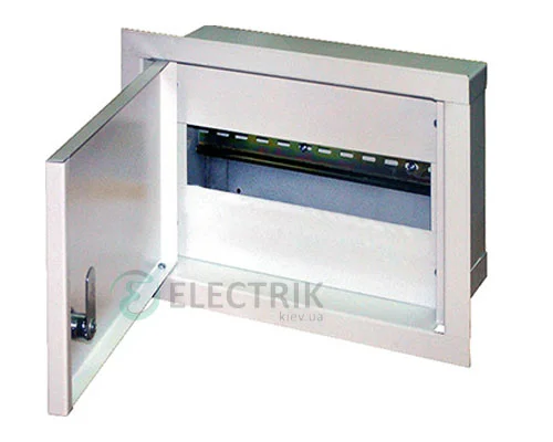 Корпус e.mbox.stand.w.06.z металевий, під 6 мод., вбудовуваний, з замком (s0100018)