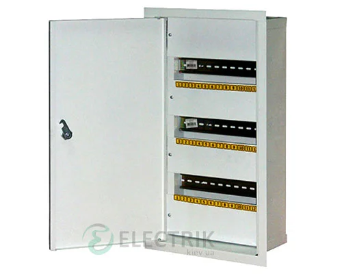 Корпус e.mbox.stand.w.48.z металевий, під 48 мод., вбудовуваний, з замком (s0100125)