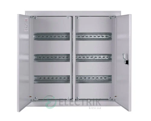 Корпус металлический e.mbox.pro.w.72z IP31 встраиваемый на 72 модуля с замком (s0100214)