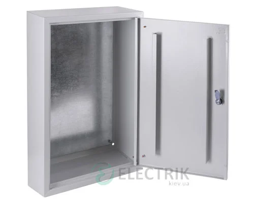 Металевий корпус e.mbox.pro.p.140.80.30z IP31 з монтажною панеллю (1400х800х300)