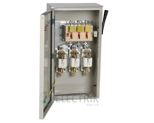 Ящик с рубильником и предохранителями ЯРП-400А 74 У2 IP54 UA IEK (YARP-400-74-54-U)