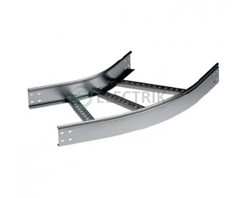Горизонтальний кут 45° 80x300 R-300, t=1,2мм, ДКС, LC0833