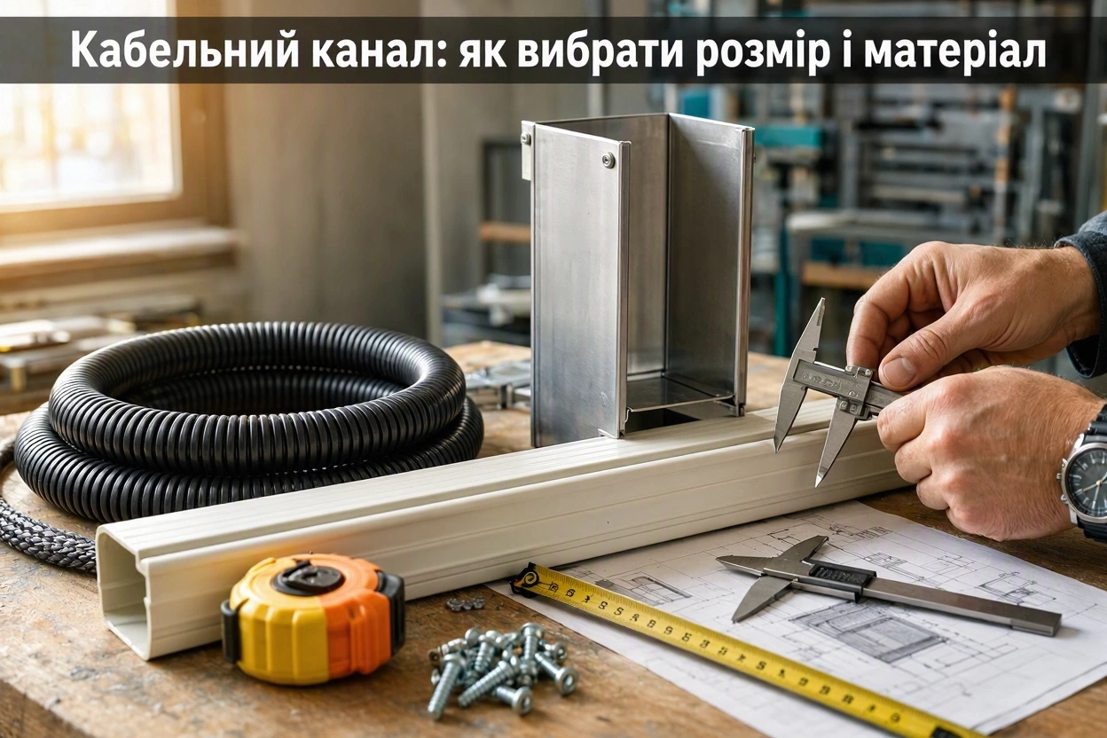 Кабель-канал: как выбрать размер и материал