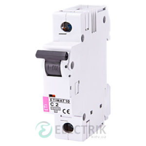 Автоматический-выключатель-ETIMAT-10-(10кА)-1P-2-А-хар-ка-C,-ETI-(Словения) 2131708
