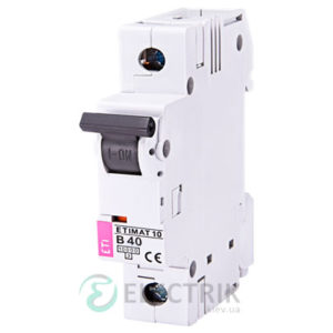 Автоматический-выключатель-ETIMAT-10-(10кА)-1P-40-А-хар-ка-B,-ETI-(Словения) 2121720