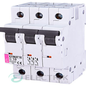 Автоматический-выключатель-ETIMAT-10-(10кА)-3P-10-А-хар-ка-C,-ETI-(Словения) 2135714