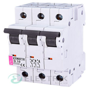Автоматический-выключатель-ETIMAT-10-(10кА)-3P-10-А-хар-ка-D,-ETI-(Словения) 2155714