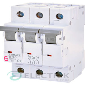 Автоматический-выключатель-ETIMAT-6-(6кА)-3P-20-А-хар-ка-C,-ETI-(Словения) 2145517