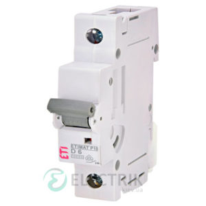 Автоматический-выключатель-ETIMAT-P10-(10кА)-1P-6-А-хар-ка-D,-ETI-(Словения) 270602108