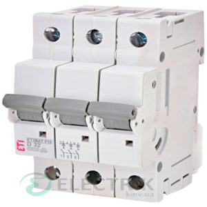 Автоматический-выключатель-ETIMAT-P10-(10кА)-3P-32-А-хар-ка-D,-ETI-(Словения) 273232100
