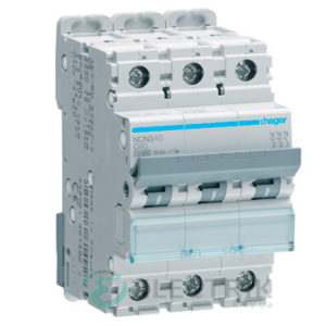 Автоматический выключатель NCN340 3P 10kA C-40A 3M, Hager