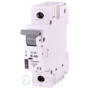 Автоматический-выключатель-ST-68-(4,5-кА)-1p-40-А-хар-ка-B,-ETI-(Словения) 2171320