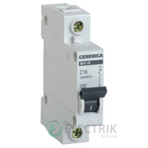 Автоматический-выключатель-ВА47-29-1Р-16А-4,5кА-С-GENERICA