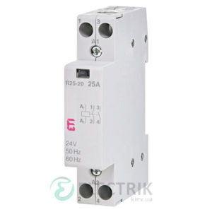 Контактор модульный R 20-20 20A 24V AC 2NO, ETI (Словения) 2461211