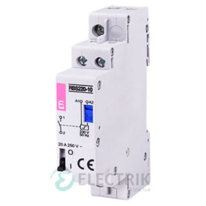Контактор модульный импульсный RBS 232-10 32A 24V AC 1NO, ETI (Словения) 2464114