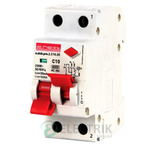 Автоматический выключатель дифференциального тока (дифавтомат) e.elcb.pro.2.C16.30, 2P 16 А 30 мА хар-ка C, E.NEXT