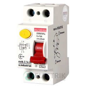 Устройство защитного отключения (УЗО) e.industrial.rccb.2.25.30, 2P 25 А 30 мА тип AC, E.NEXT